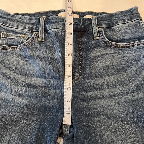 Jen 7 By 7 For All Mankind High Rise Capri Size 4 - Picture 4 of 16